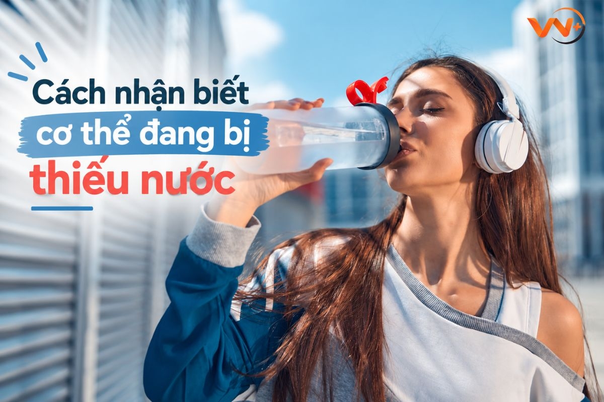 Cách nhận biết cơ thể đang bị thiếu nước 