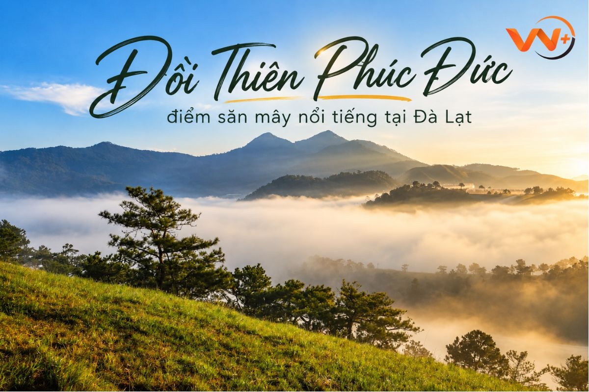 Đồi Thiên Phúc Đức điểm săn mây nổi tiếng tại Đà Lạt 