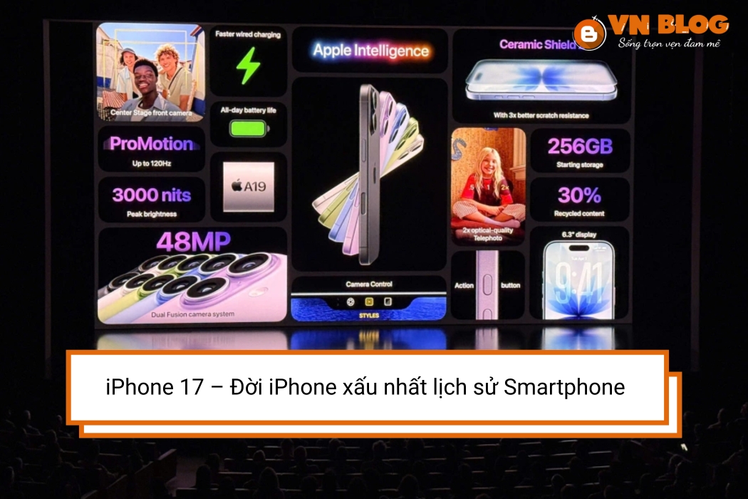 iPhone 17 – Đời iPhone xấu nhất lịch sử Smartphone