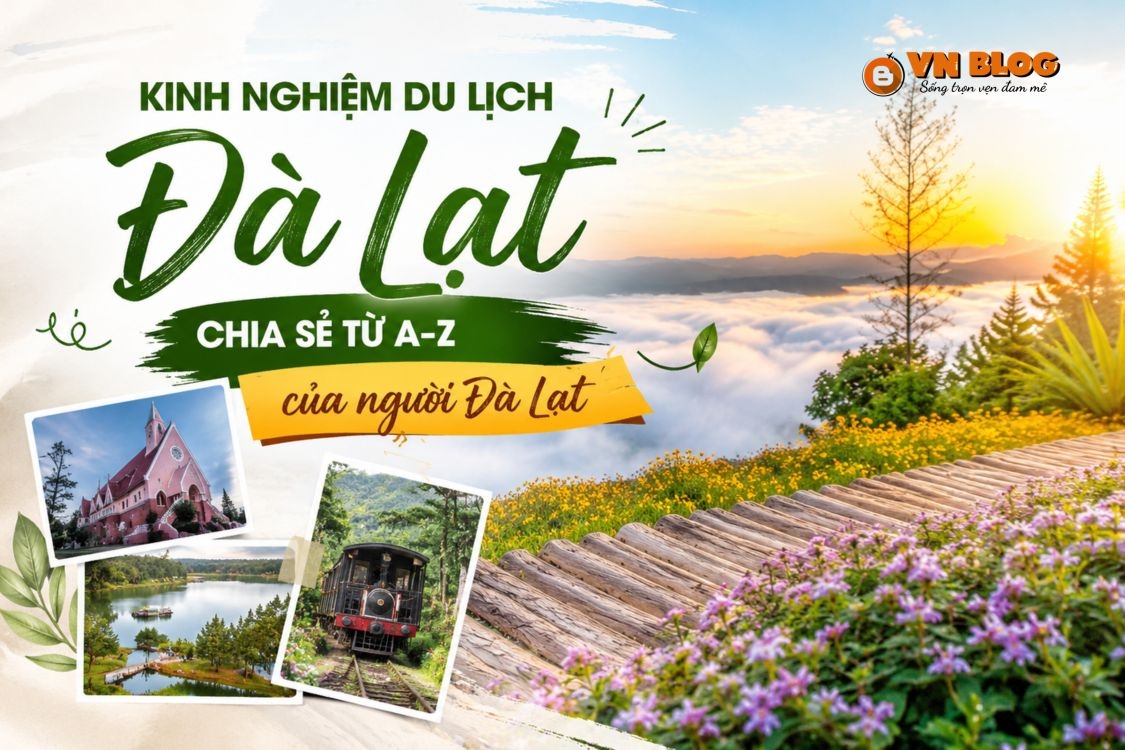 Kinh nghiệm du lịch Đà Lạt: Chia sẽ từ A-Z của người Đà Lạt