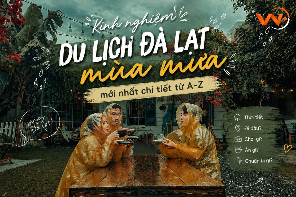 Kinh nghiệm du lịch Đà Lạt mùa mưa mới nhất chi tiết từ A-Z
