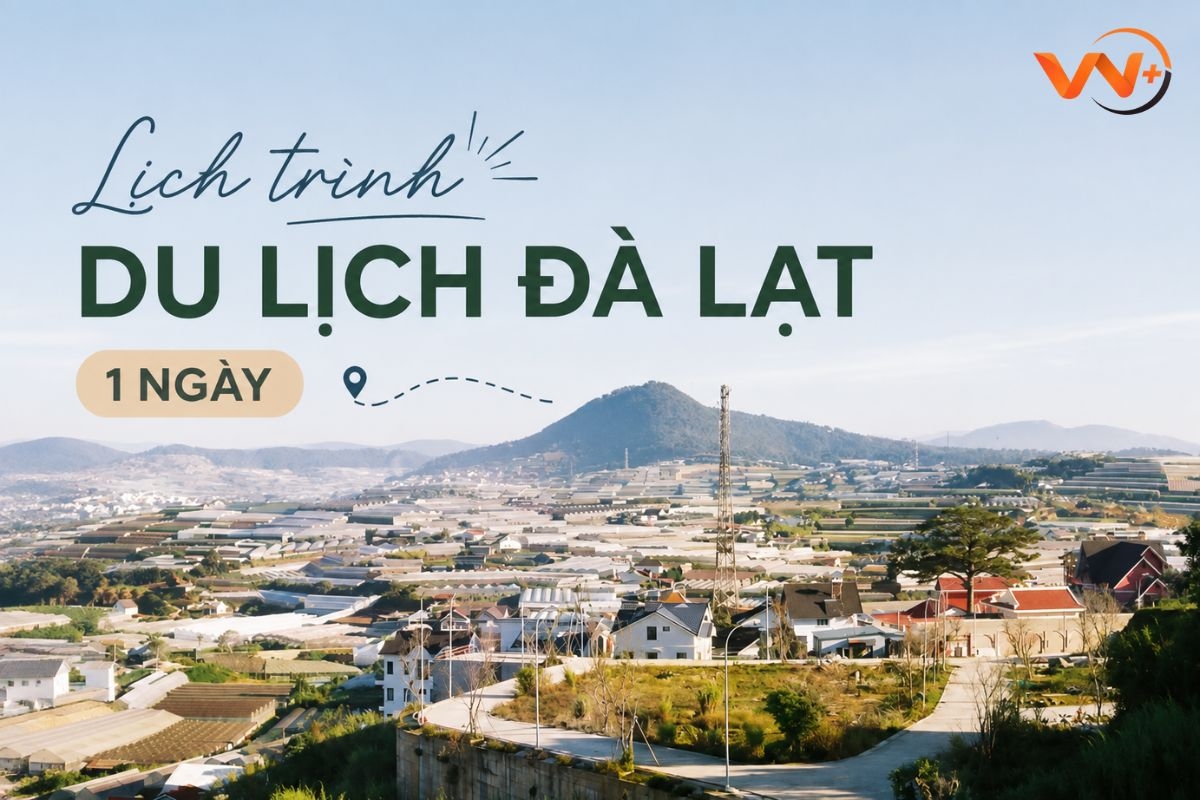 Lịch trình du lịch Đà Lạt 1 ngày