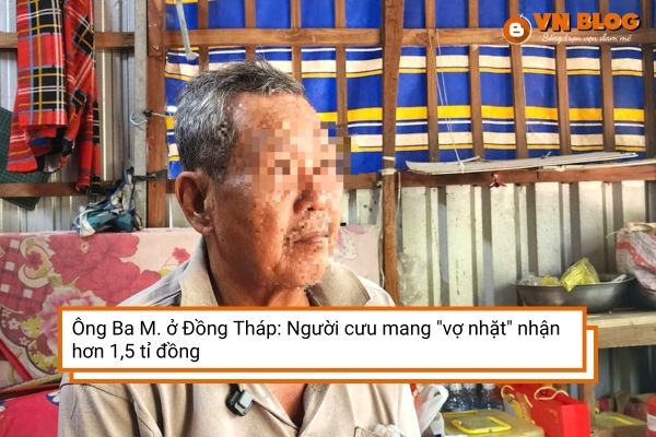 Ông Ba M. ở Đồng Tháp: Người cưu mang