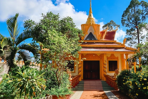 Pothi Somron - Ngôi chùa Khmer cổ nhất Cần Thơ