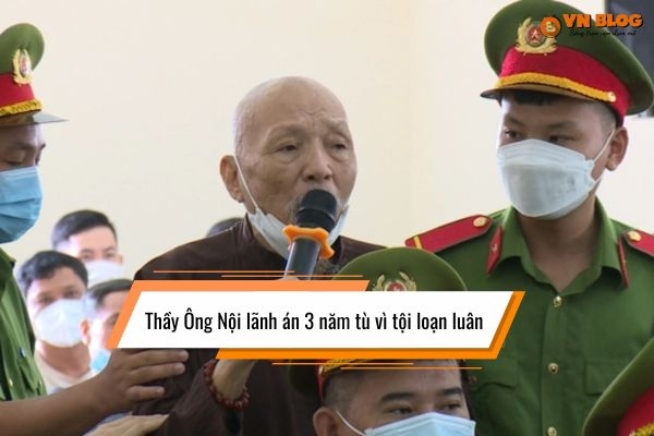 Lê Tùng Vân (Thầy Ông Nội) nhận án 3 năm tù vì hành vi loạn luân