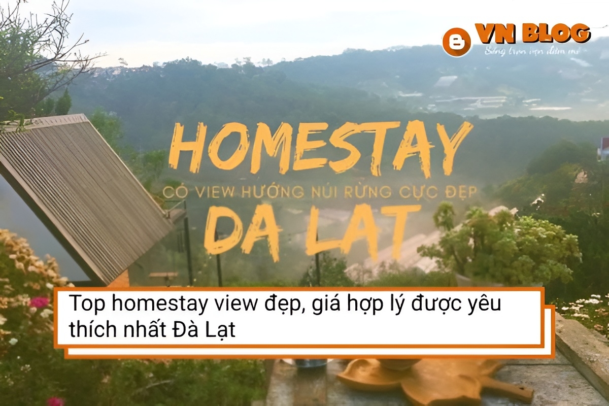 Top homestay view đẹp, giá hợp lý được yêu thích nhất Đà Lạt