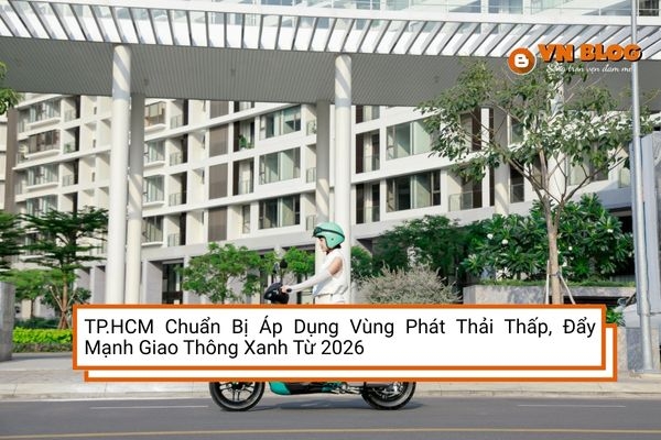 TP.HCM Chuẩn Bị Áp Dụng Vùng Phát Thải Thấp, Đẩy Mạnh Giao Thông Xanh Từ 2026