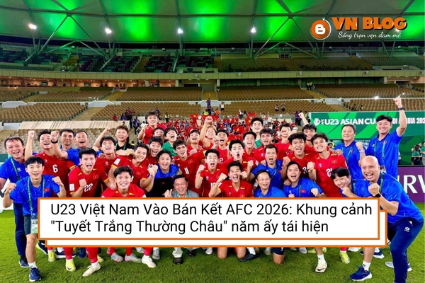 U23 Việt Nam Vào Bán Kết AFC 2026: Khung cảnh 