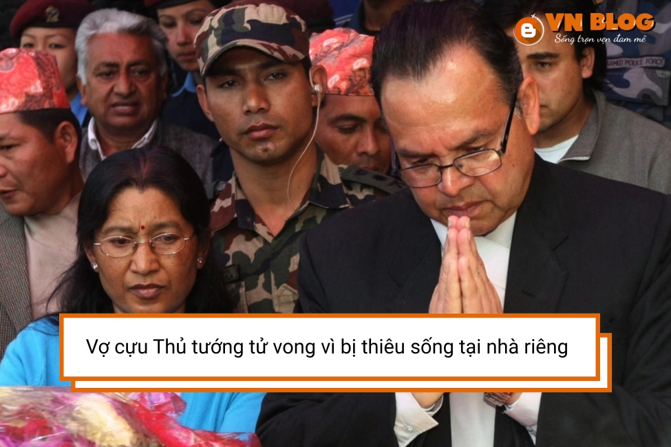 Vợ cựu Thủ tướng tử vong vì bị thiêu sống tại nhà riêng