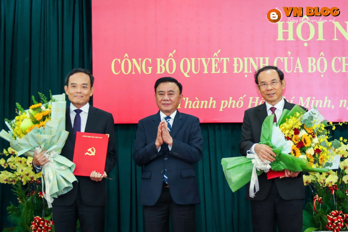Ông Trần Lưu Quang được bổ nhiệm làm Bí thư Thành ủy TP.HCM