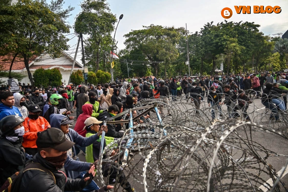 Biểu tình lan rộng tại Indonesia sau vụ cảnh sát cán chết tài xế Gojek 