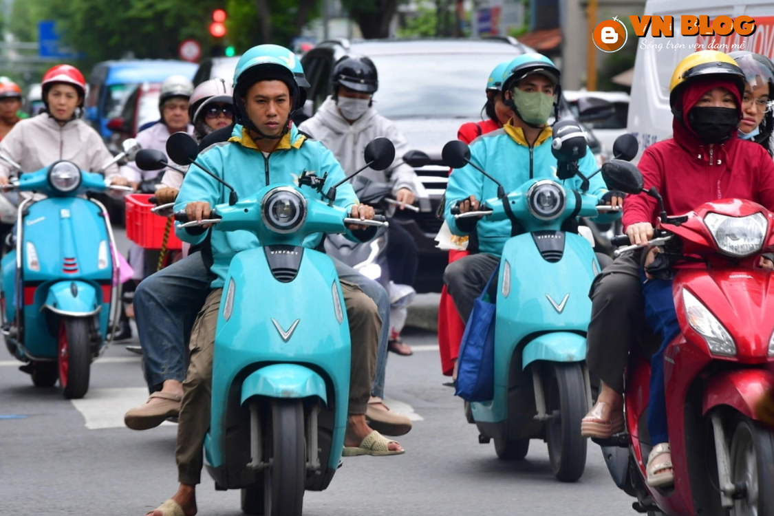 Hình ảnh các phương tiện giao thông tại TP HCM hiện tại