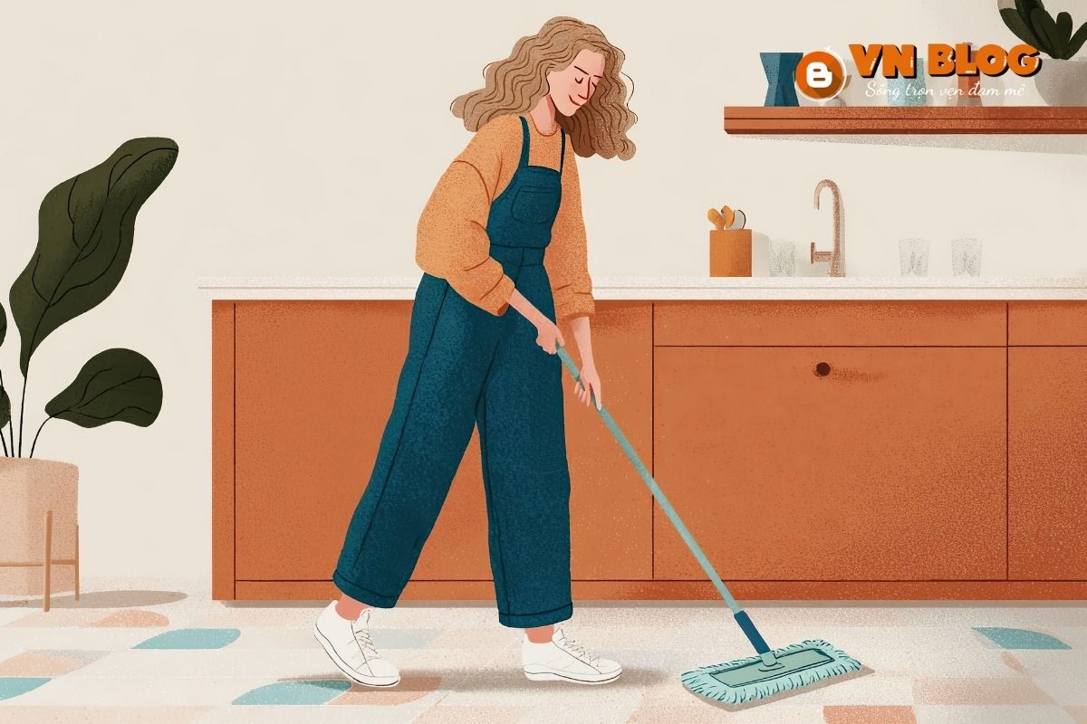Điều chỉnh cách dọn dẹp theo từng không gian sống