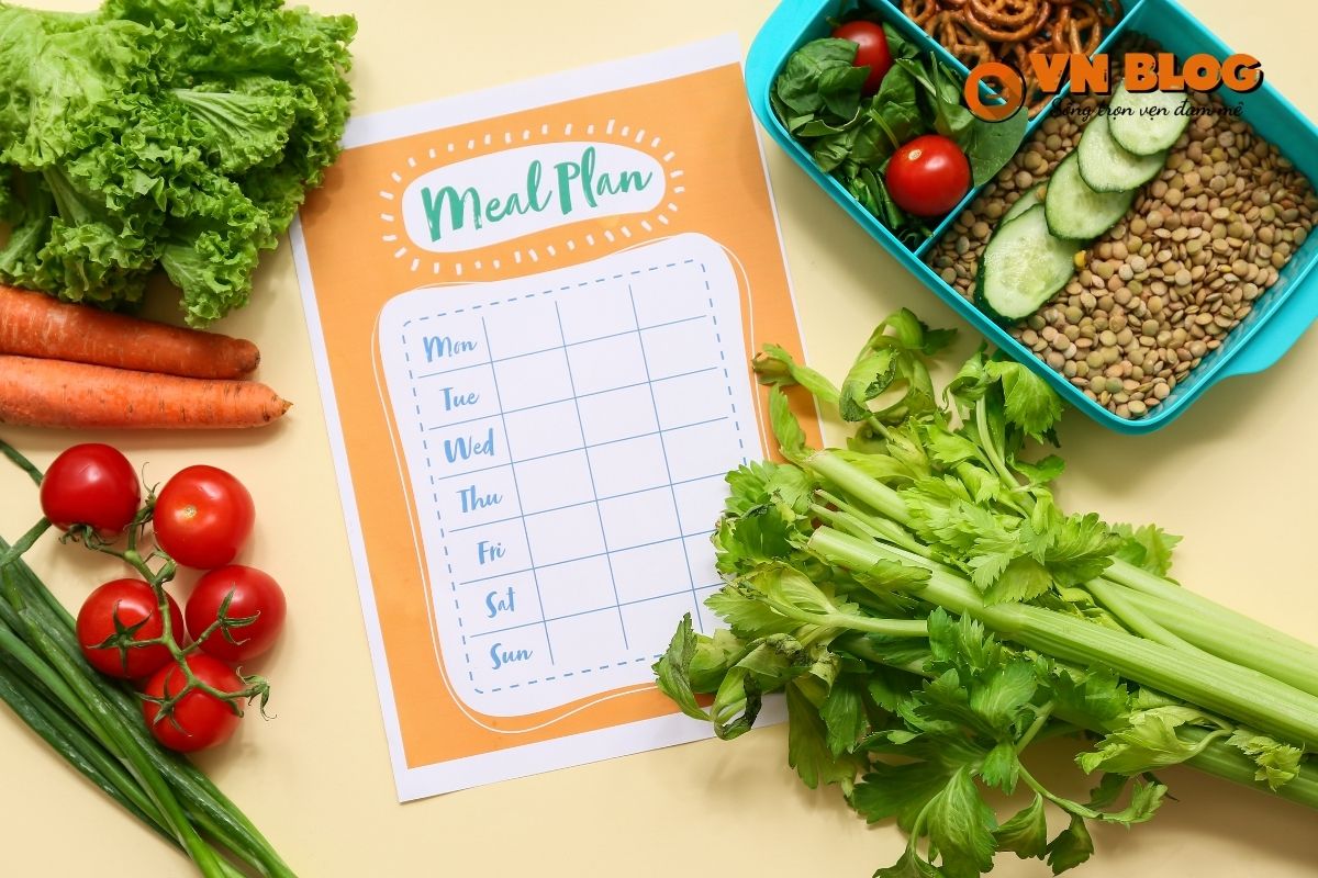 Gợi ý thực đơn giảm cân đơn giản trong một ngày