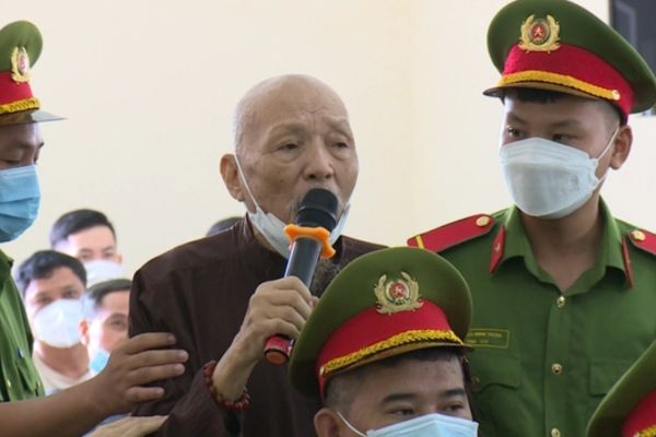 Ông Lê Tùng Vân tại phiên tòa năm 2022
