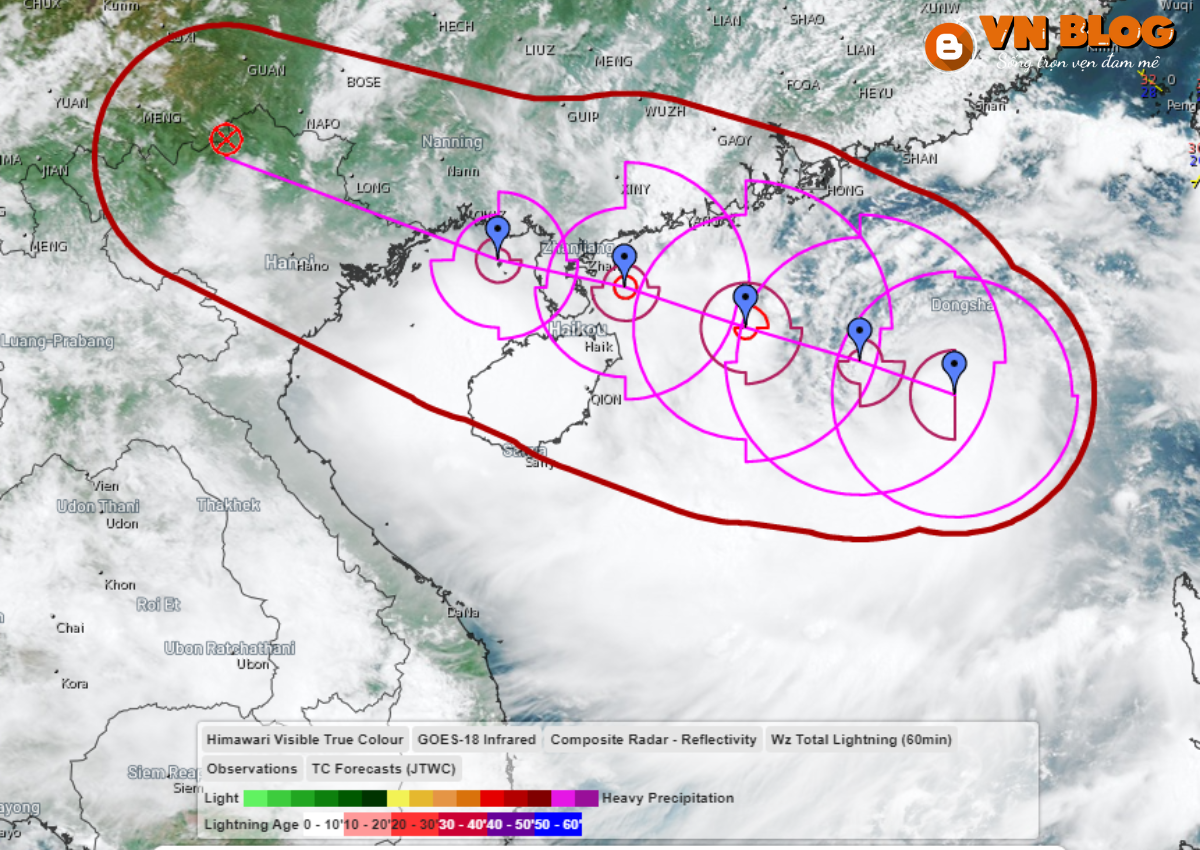 Siêu bão Ragasa (bão số 9) – Tin tức mới nhất
