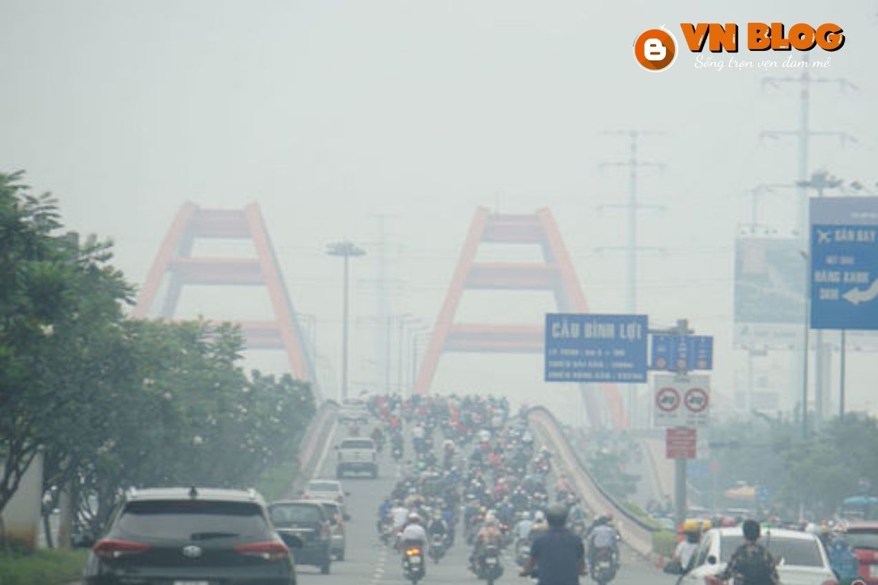 Khu vực cầu Bình Lợi ô nhiễm không khí nghiêm trọng